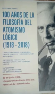La filosofía del atomismo lógico – Bertrand Russell.